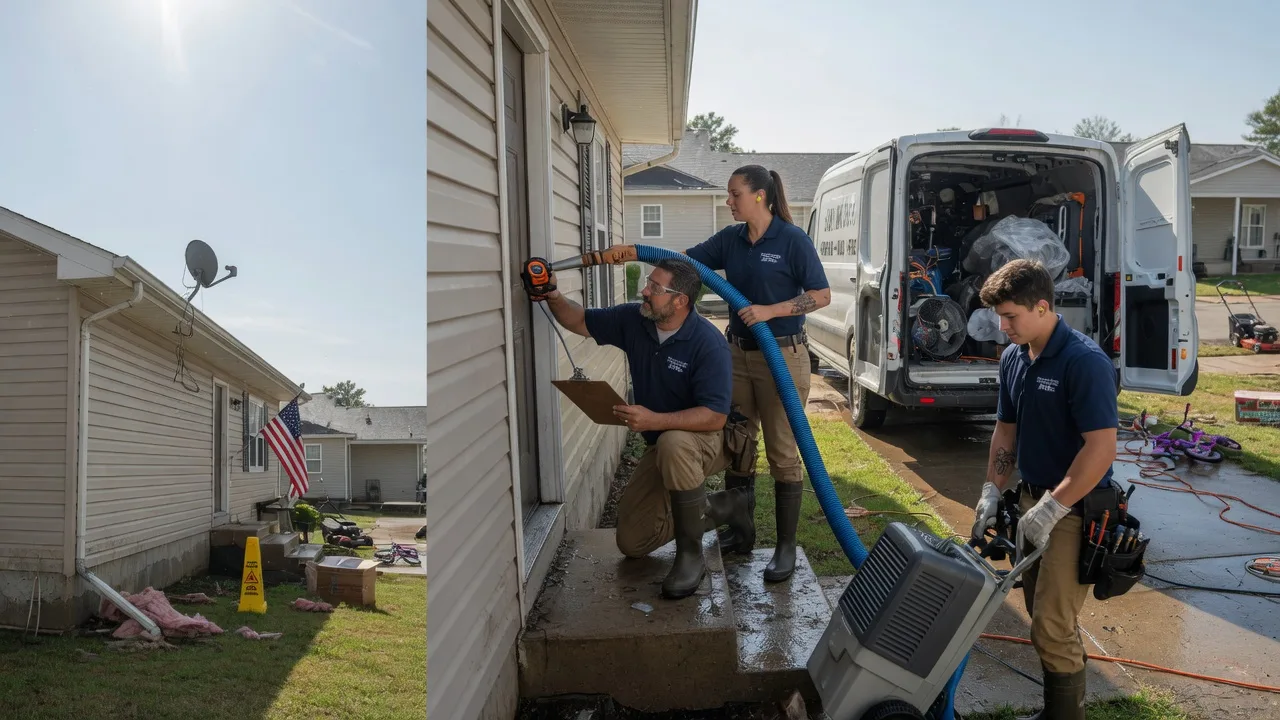 Ceiling Water Damage Restoration in Litchfield, ME near me